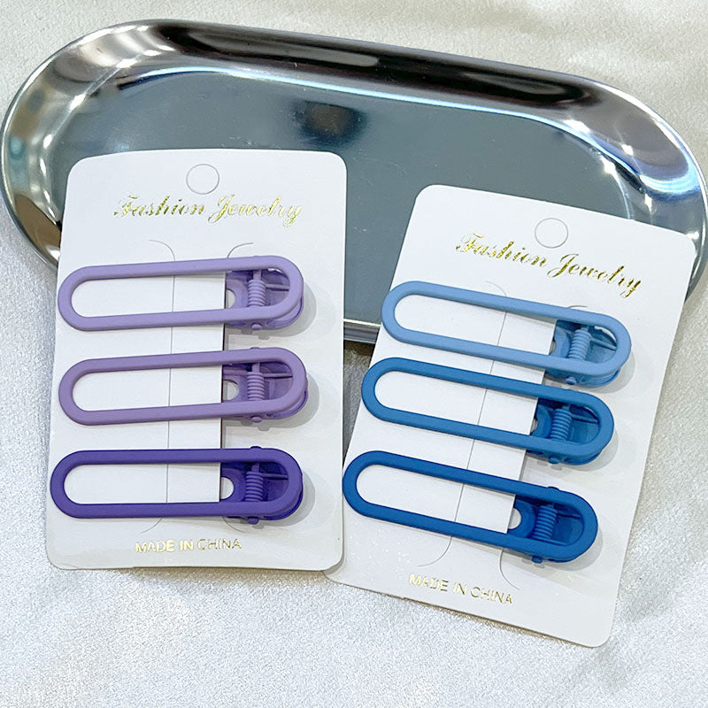 Pinzas Para El Cabello De Metal Lateral De Color Caramelo al por mayor